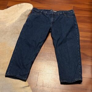 Carhartt Men's Dark Blue Relaxed Jeans 46x30